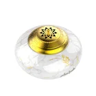 Newest Design Electronic Metal bukhoor Incense Burner Set