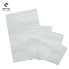 Blue Pouch Stand Up Bags Biodegradable Bags Custom White Brown Kraft Blue Kraft Stand Up Pouch