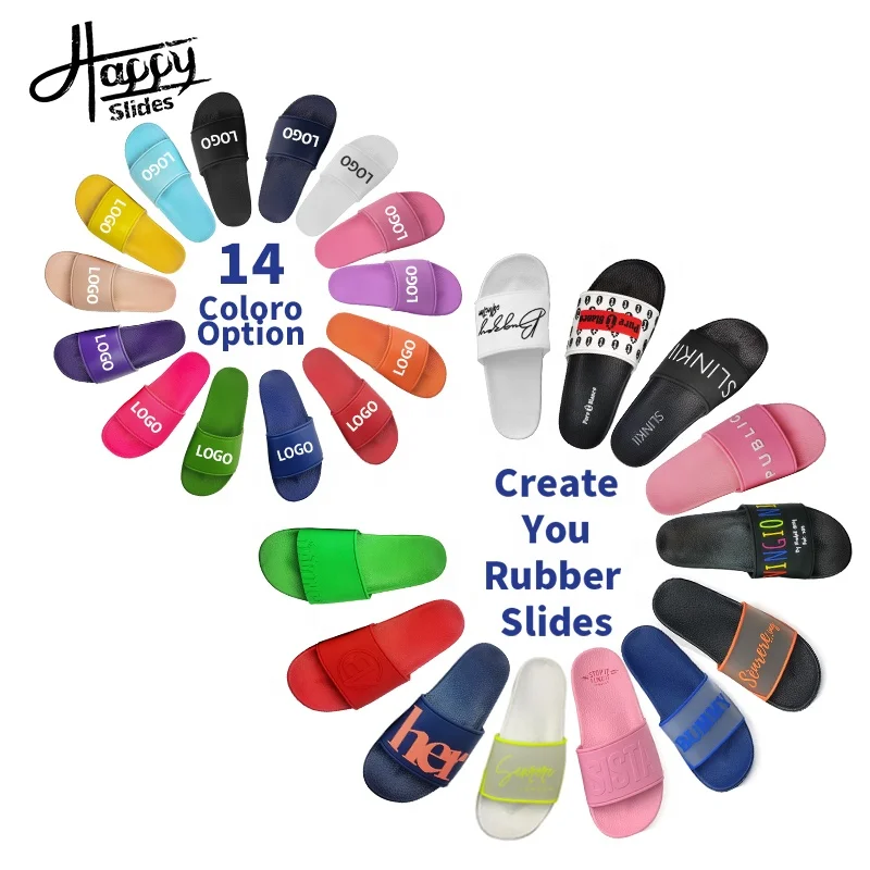 Happyslides Brand Customized Slider Sandal Custom EVA Slippers Designer Custom Men Slides Footwear Sandals With Logo
Happyslides Brand Customized Slider Sandal Custom EVA Slippers Designer Custom Men Slides Footwear Sandals With Logo