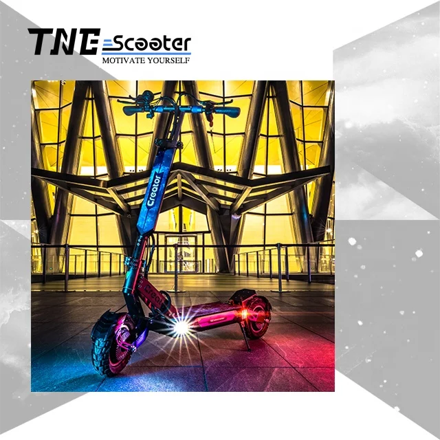 

hot sell tne V4 plus 100km 2600W scooter electrico adult tne q4 v4, Black with blue