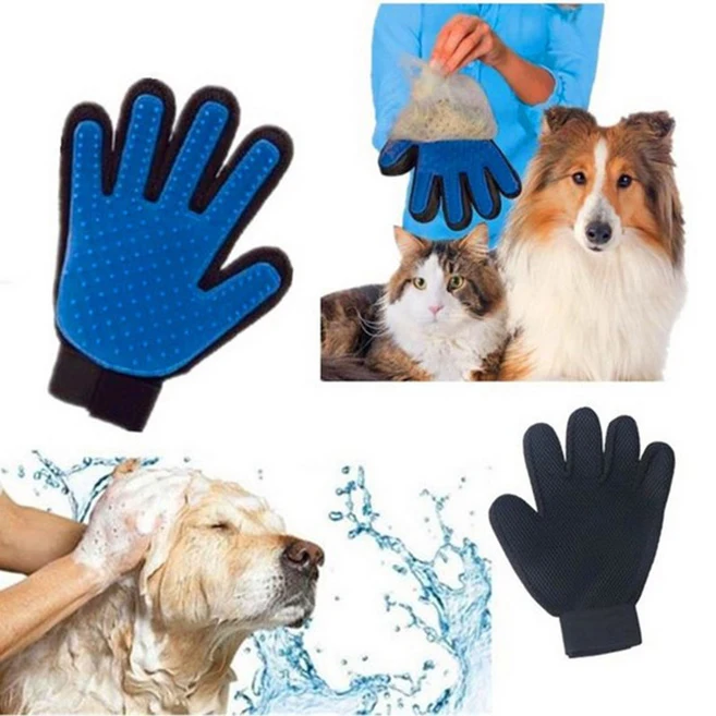 Pet Hair Remover CleaningBrush Rubber Five Fingers Deshedding grooming Gloves For Animals Bathing Pet Supplies, Multi color
Pet Hair Remover CleaningBrush Rubber Five Fingers Deshedding grooming Gloves For Animals Bathing Pet Supplies, Multi color