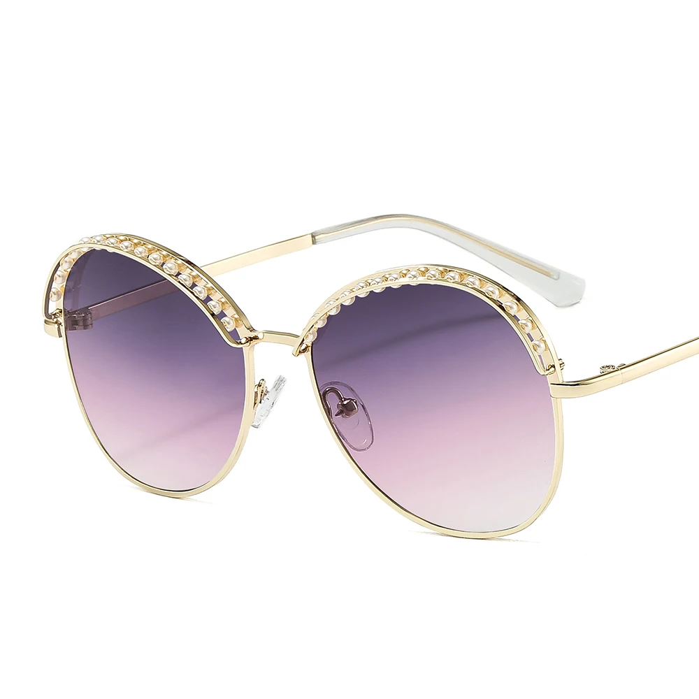 2021 Metal Pearl Round Frame Hundred Match Ladies Sun Glasses Flat Mirror Fashion Repair Face Color Sunglasses
2021 Metal Pearl Round Frame Hundred Match Ladies Sun Glasses Flat Mirror Fashion Repair Face Color Sunglasses