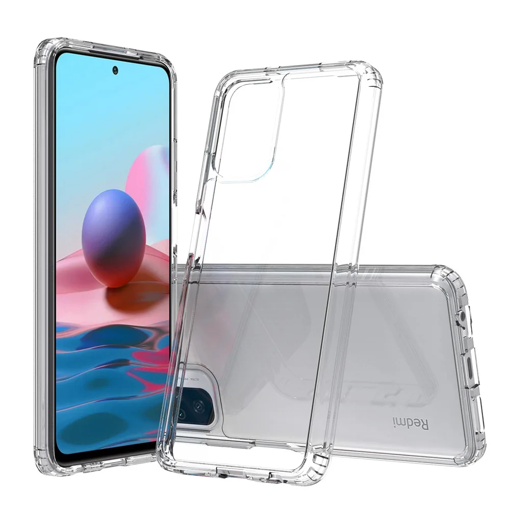 Hot Sale Transparent Phone Case Hard TPU and PC Phone Cover Case for Xiaomi Redmi NOTE 10 PRO MAX 10S
Hot Sale Transparent Phone Case Hard TPU and PC Phone Cover Case for Xiaomi Redmi NOTE 10 PRO MAX 10S