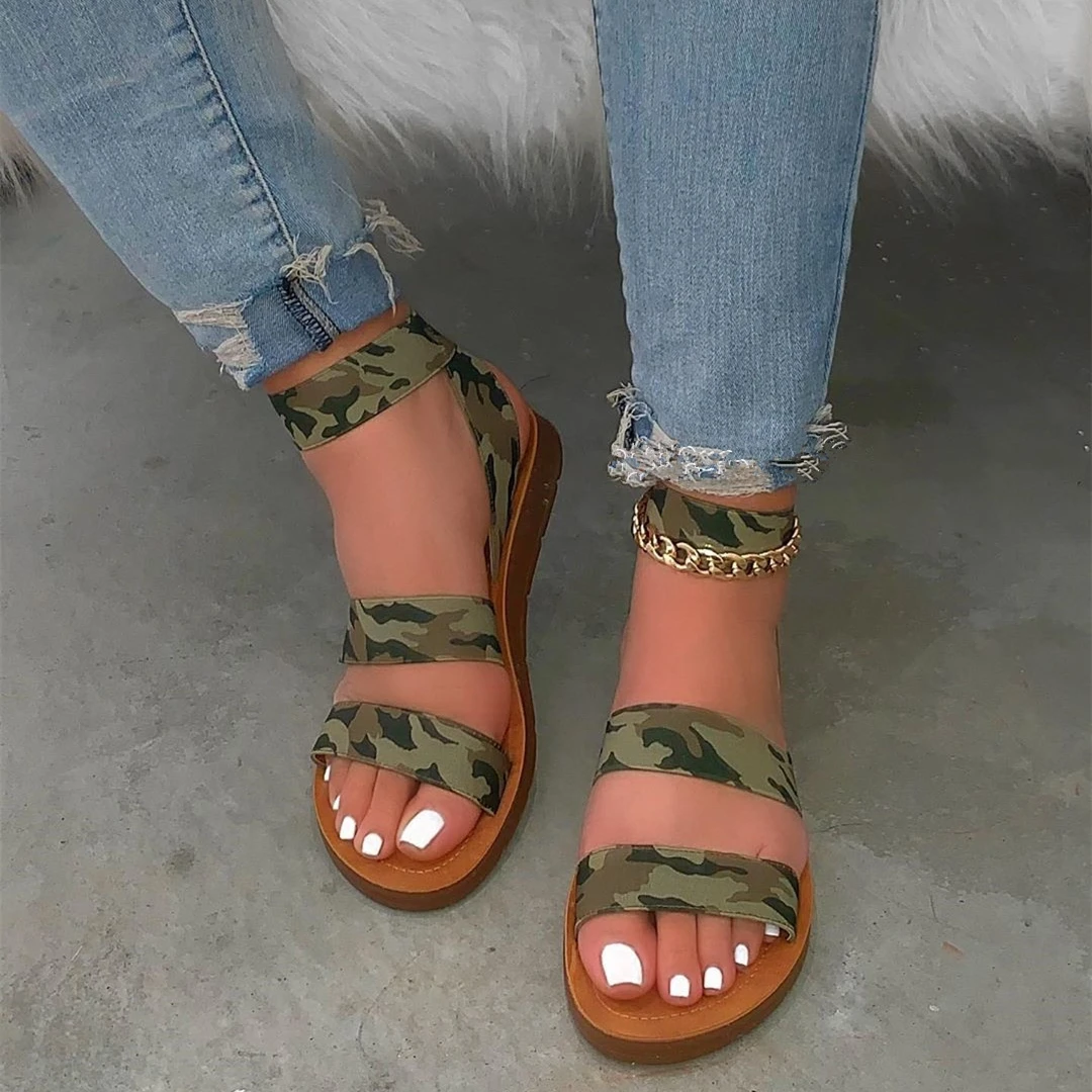 Latest design sandals Good quality fashion round toe flat summer shoes women sandals, 5 colors
Latest design sandals Good quality fashion round toe flat summer shoes women sandals, 5 colors