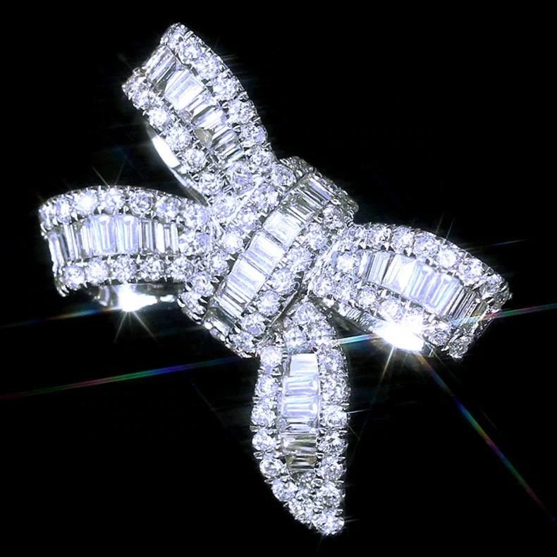 New bowknot ladder square crystal ring beautiful and luxurious simulation crystal ring temperament female ring
New bowknot ladder square crystal ring beautiful and luxurious simulation crystal ring temperament female ring