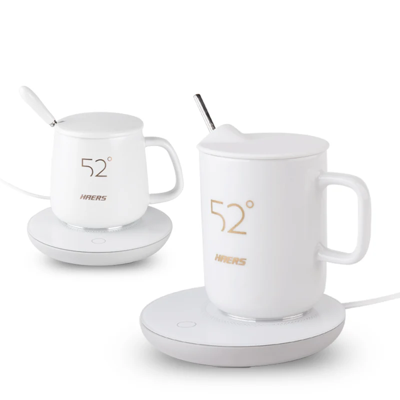 Hot selling high-quality white ceramic cup with unique coffee thermostat temperature control coffee cup 
Hot selling high-quality white ceramic cup with unique coffee thermostat temperature control coffee cup