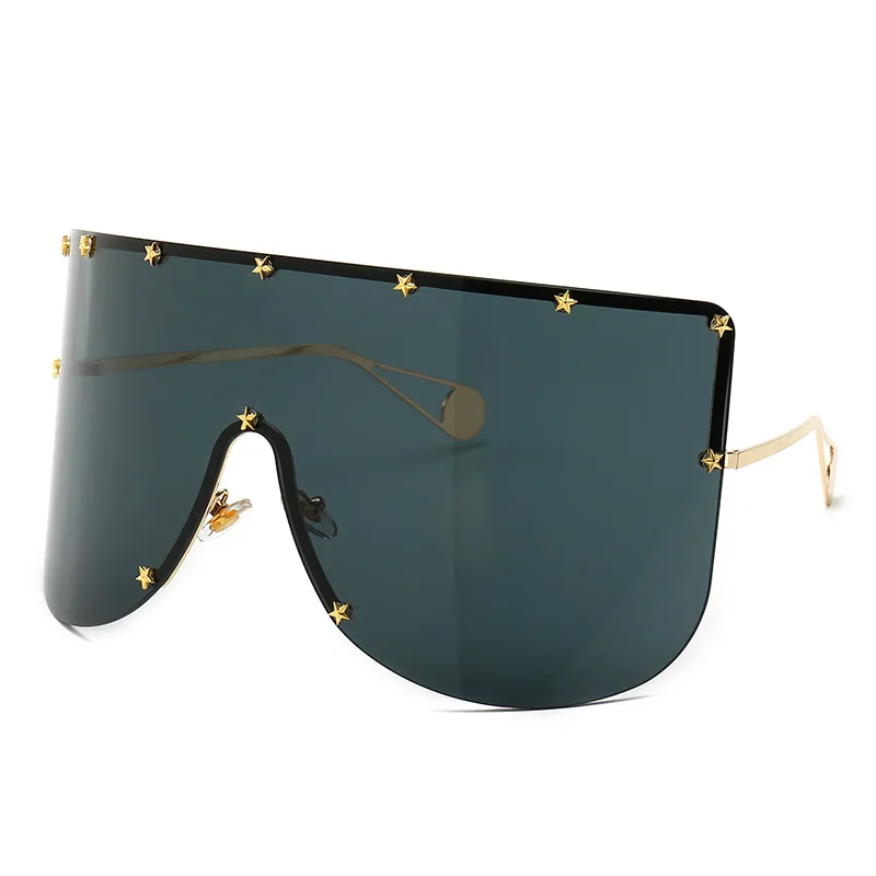 Hot sale big rimless frame sun glasses unisex custom shades luxury fashion stars oversized sunglasses women men
Hot sale big rimless frame sun glasses unisex custom shades luxury fashion stars oversized sunglasses women men