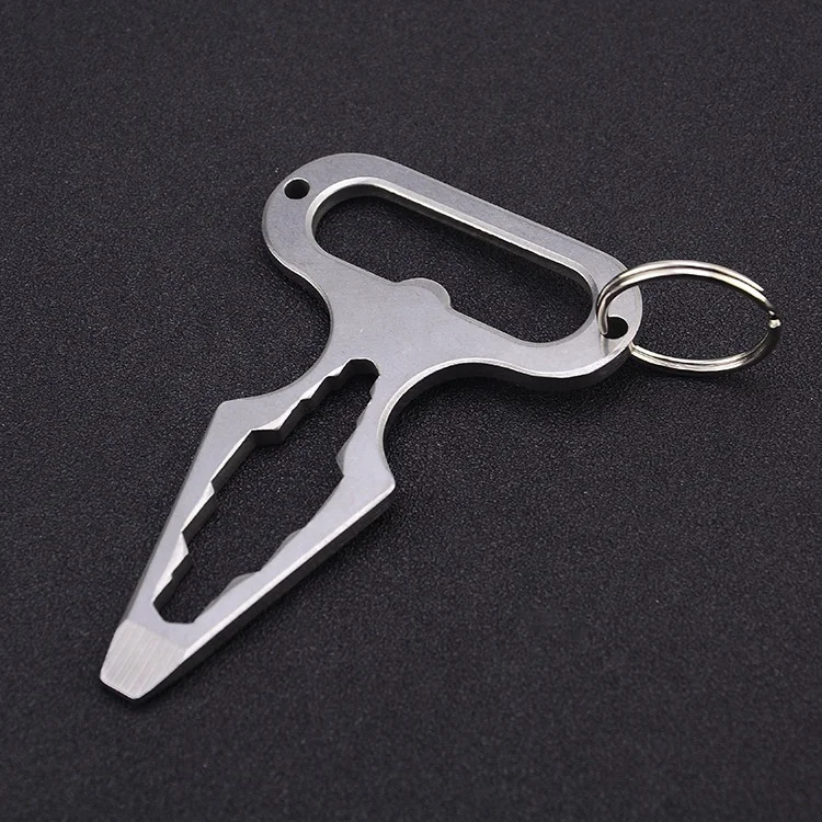 Women Girls Self Defense Functional Stainless Steel Metal Self Defense Keychain, Silver
Women Girls Self Defense Functional Stainless Steel Metal Self Defense Keychain, Silver