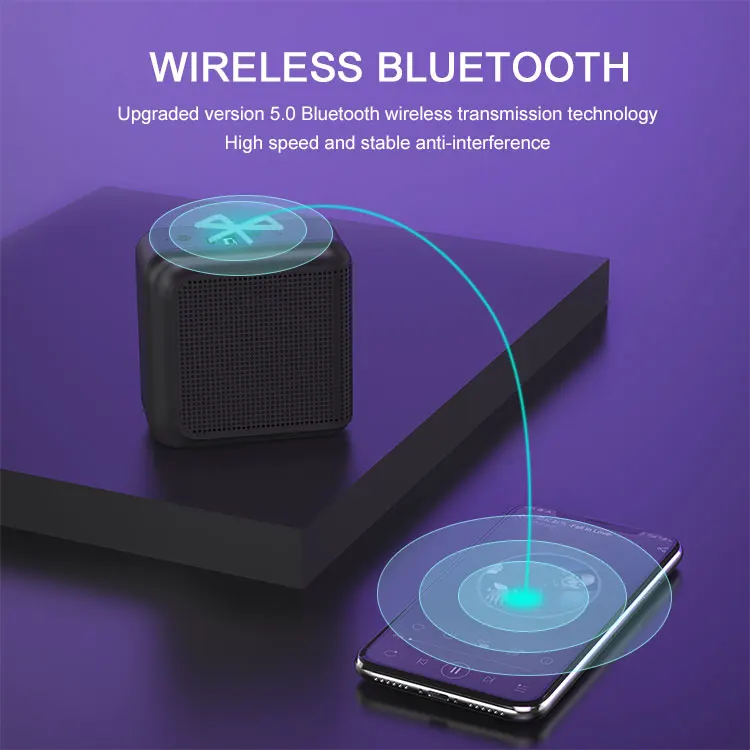 2019 new arrival 5.0 bluetooth system with power bank 5000mAh battery inside ministudio type-C USB port - ANKUX.COM