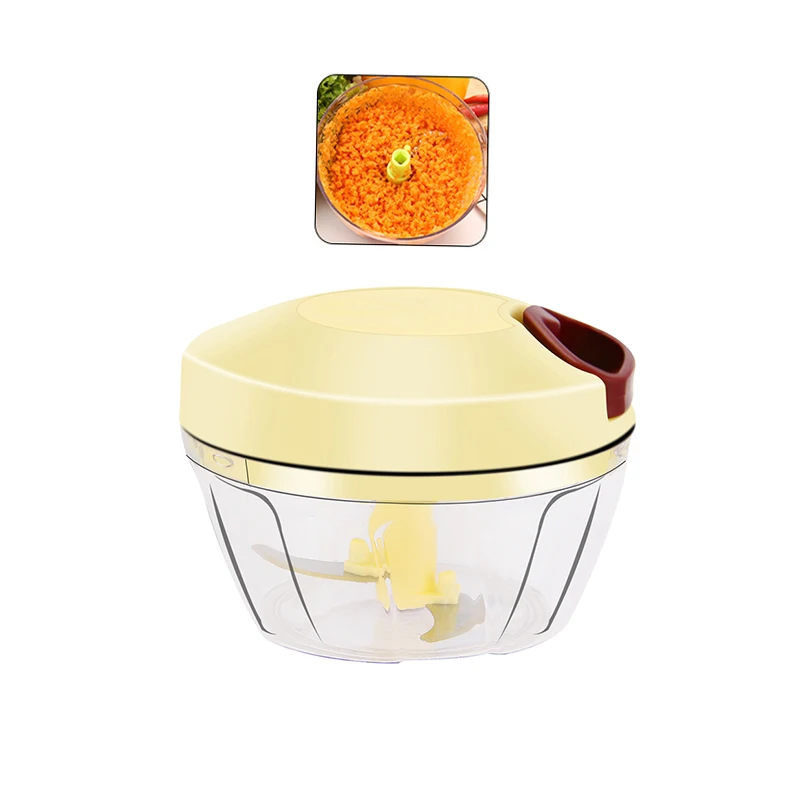 New hand manual meat grinder mini chopper design pull the rope garlic cutter vegetable fruit twist shredder, Red;yellow;green
New hand manual meat grinder mini chopper design pull the rope garlic cutter vegetable fruit twist shredder, Red;yellow;green