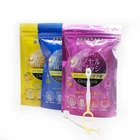 4 in1 disposable mint tooth brush easy to take out without water to clean the tooth hotel travel camp