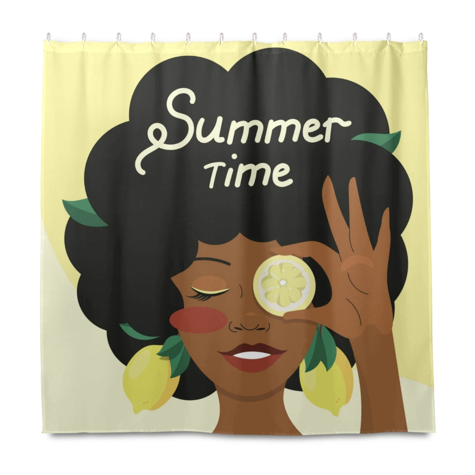 New arrival customs printing summer girl 72inch*72inch waterproof shower curtain bathroom products for sale, Customized color
New arrival customs printing summer girl 72inch*72inch waterproof shower curtain bathroom products for sale, Customized color