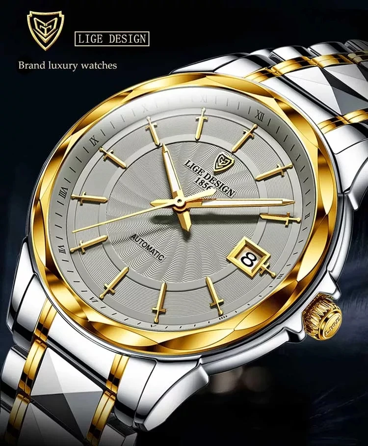 LIGE 6802 trending Luminous Steel strap business watch
LIGE 6802 trending Luminous Steel strap business watch