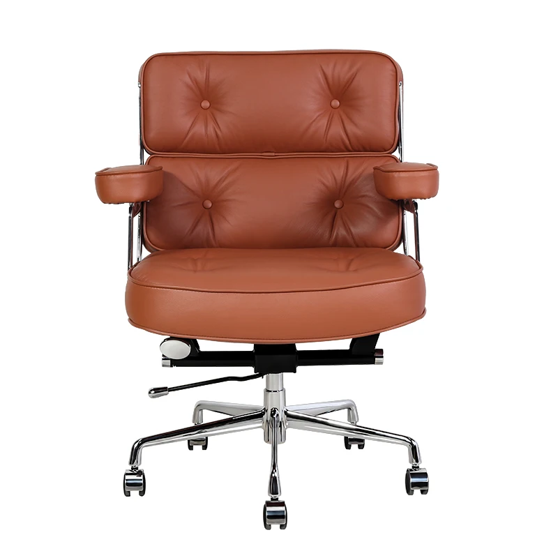 USA in stock Drop shipping High back genuine leather 360 degree rotation aluminium alloy handrail lobby brown boss office chair
USA in stock Drop shipping High back genuine leather 360 degree rotation aluminium alloy handrail lobby brown boss office chair