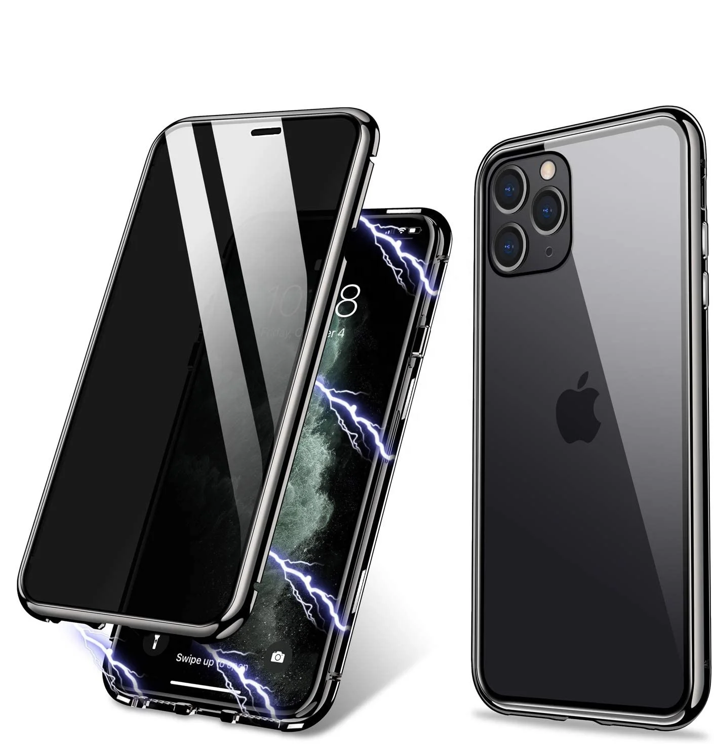 ZHIKE Fundas Para Celulares Metal Aluminum Anti-Spy Tempered Glass Magnetic Privacy Case for iPhone 11 Pro Max Designer Case, Black,midnight green, red, golden
ZHIKE Fundas Para Celulares Metal Aluminum Anti-Spy Tempered Glass Magnetic Privacy Case for iPhone 11 Pro Max Designer Case, Black,midnight green, red, golden