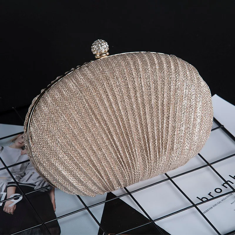 Luxury Oval Shape Women Party Wedding Clutch Bag Banquet Chain Shoulder Bag Female Purse Bolsa Mujer, Black,red,brown and customzied
Luxury Oval Shape Women Party Wedding Clutch Bag Banquet Chain Shoulder Bag Female Purse Bolsa Mujer, Black,red,brown and customzied