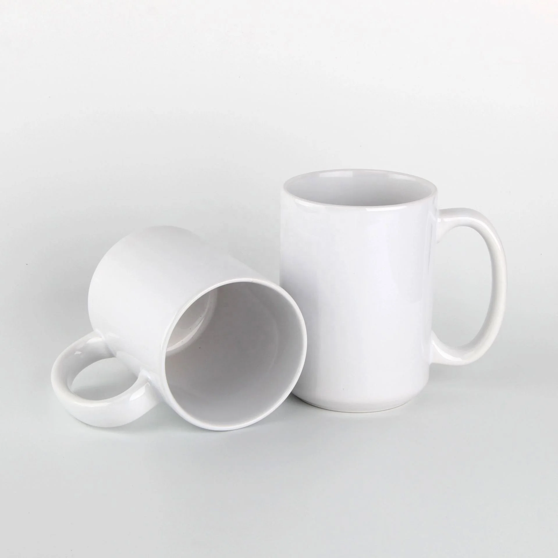 15Oz Simple Heat Transfer White Coffee Mugs Custom Printing Cup, White or customized
15Oz Simple Heat Transfer White Coffee Mugs Custom Printing Cup, White or customized