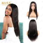 Bliss 360 Lace Frontal Wig Straight Brazilian Cuticle Aligned Hair 360 Full Lace Front Human Hair Wigs for Black Women