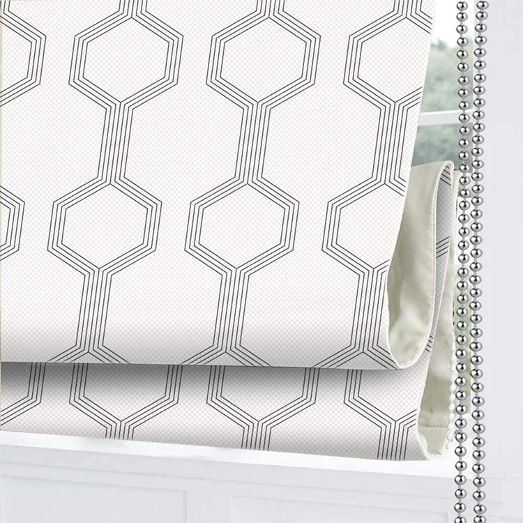 Blackout Chain Control Double Layer Roller Blinds Roman Blinds with Pearl Rope, Customer's request
Blackout Chain Control Double Layer Roller Blinds Roman Blinds with Pearl Rope, Customer's request