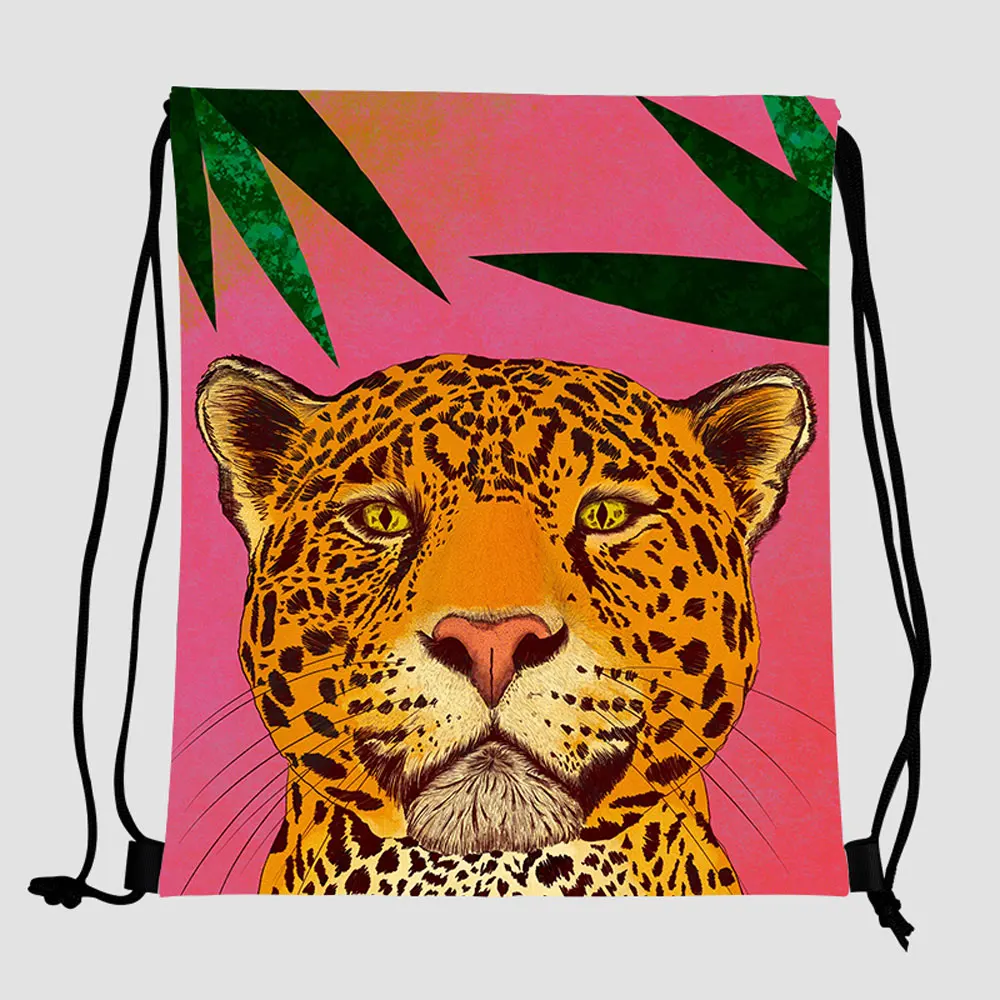 custom Leopard polyester sublimation waterproof wholesale kids drawstring backpack bags
custom Leopard polyester sublimation waterproof wholesale kids drawstring backpack bags