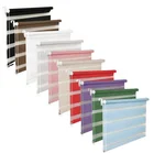100% polyester fabric making zebra blinds roller style day and night roller blind