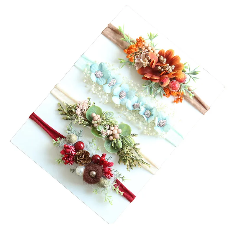 Floral Headband Tie Back For Photography Propsbaby Girl Boy Tieback Photo Shoot Newborn Hair Accessory Flower Crown
Floral Headband Tie Back For Photography Propsbaby Girl Boy Tieback Photo Shoot Newborn Hair Accessory Flower Crown