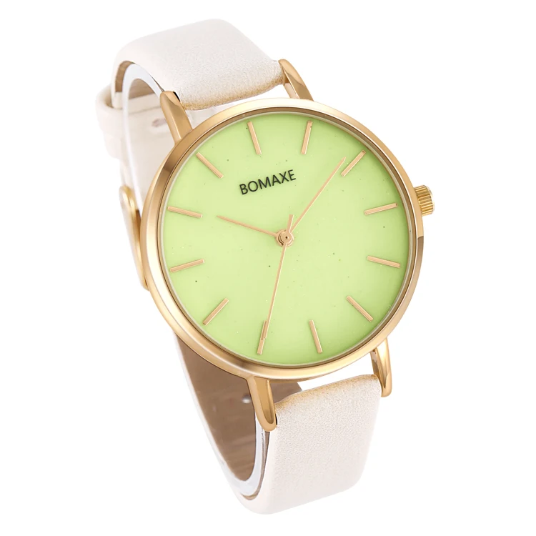 Drop Shipping Vintage reloj de pulsera new fashion Bomaxe Brand watches gold women leather casual dress quartz wristwatches Relo
Drop Shipping Vintage reloj de pulsera new fashion Bomaxe Brand watches gold women leather casual dress quartz wristwatches Relo