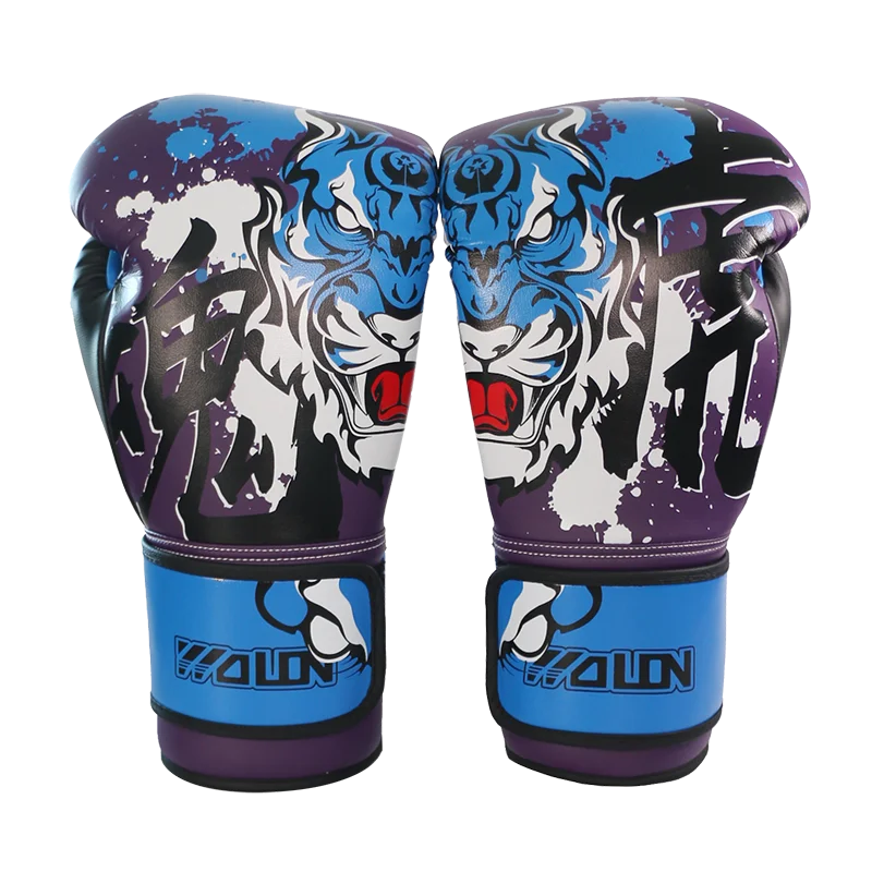 

2020 Hot Selling Good quality Fitness Wholesale ufc custom logo winning cowhide Adults thai training boxing gloves