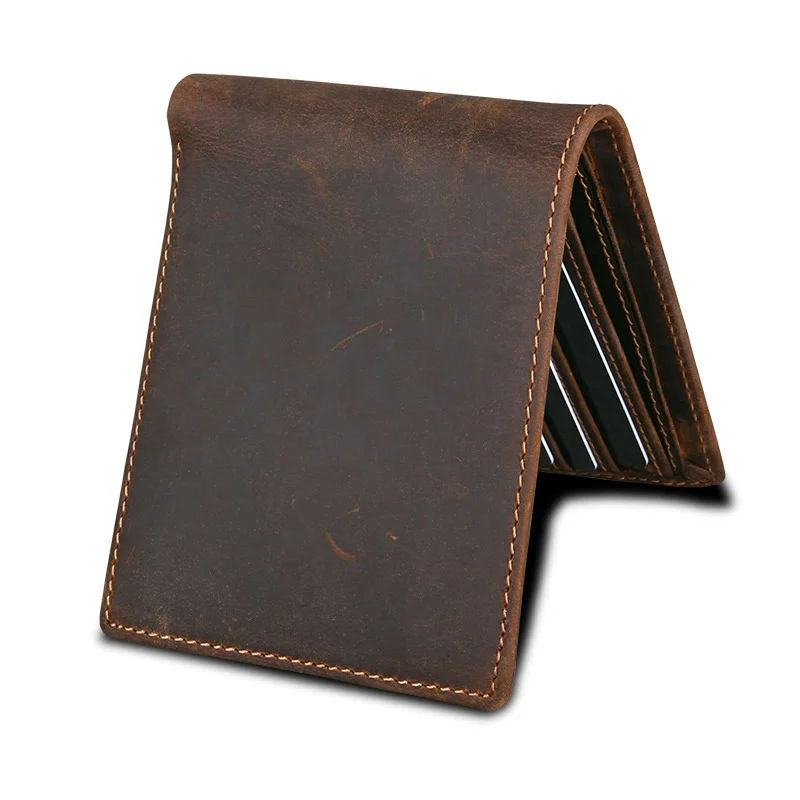 direct sales Men's Vintage Italian Genuine Leather Slim Bifold Wallet Handmade, Brown
direct sales Men's Vintage Italian Genuine Leather Slim Bifold Wallet Handmade, Brown