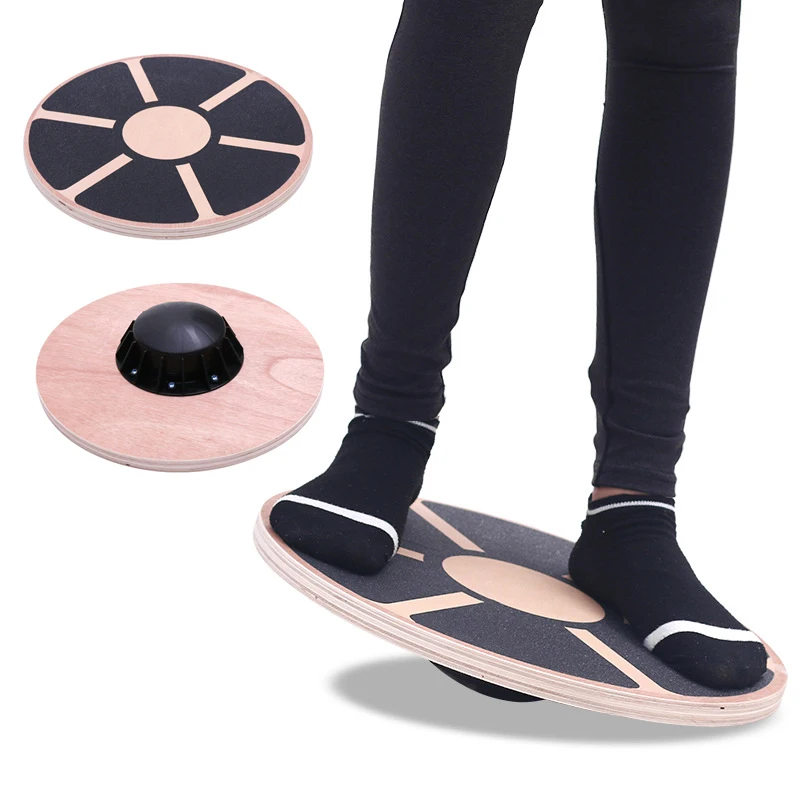 Non-slip Yoga Balance Board Wooden Gym Recovery With Base Plate Coordination Rehabilitation Training Fitness Equipment
Non-slip Yoga Balance Board Wooden Gym Recovery With Base Plate Coordination Rehabilitation Training Fitness Equipment