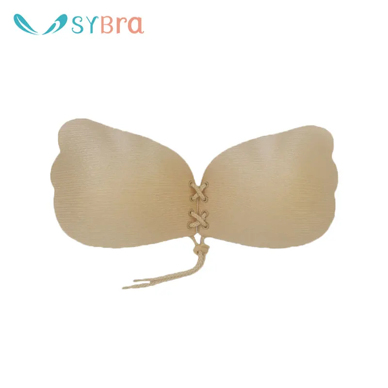 drawstring push up bra