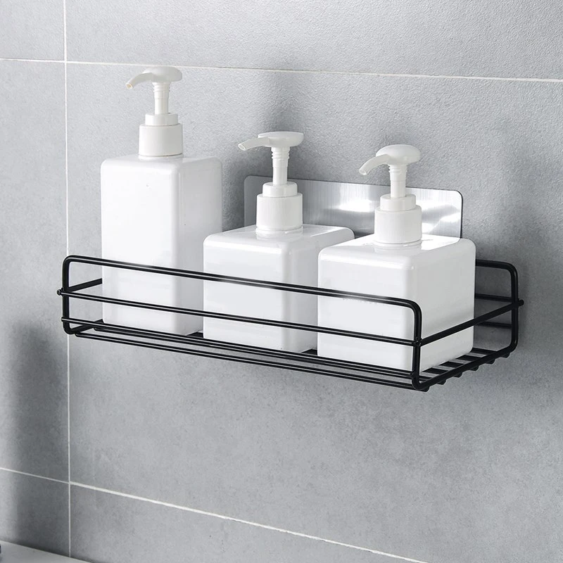 Iron Sink Sucker Organizer Shelf Bathroom Wall Vacuum Suction Cup Sponges Storage Basket Kitchen Soap Towel Holder, Black/white
Iron Sink Sucker Organizer Shelf Bathroom Wall Vacuum Suction Cup Sponges Storage Basket Kitchen Soap Towel Holder, Black/white