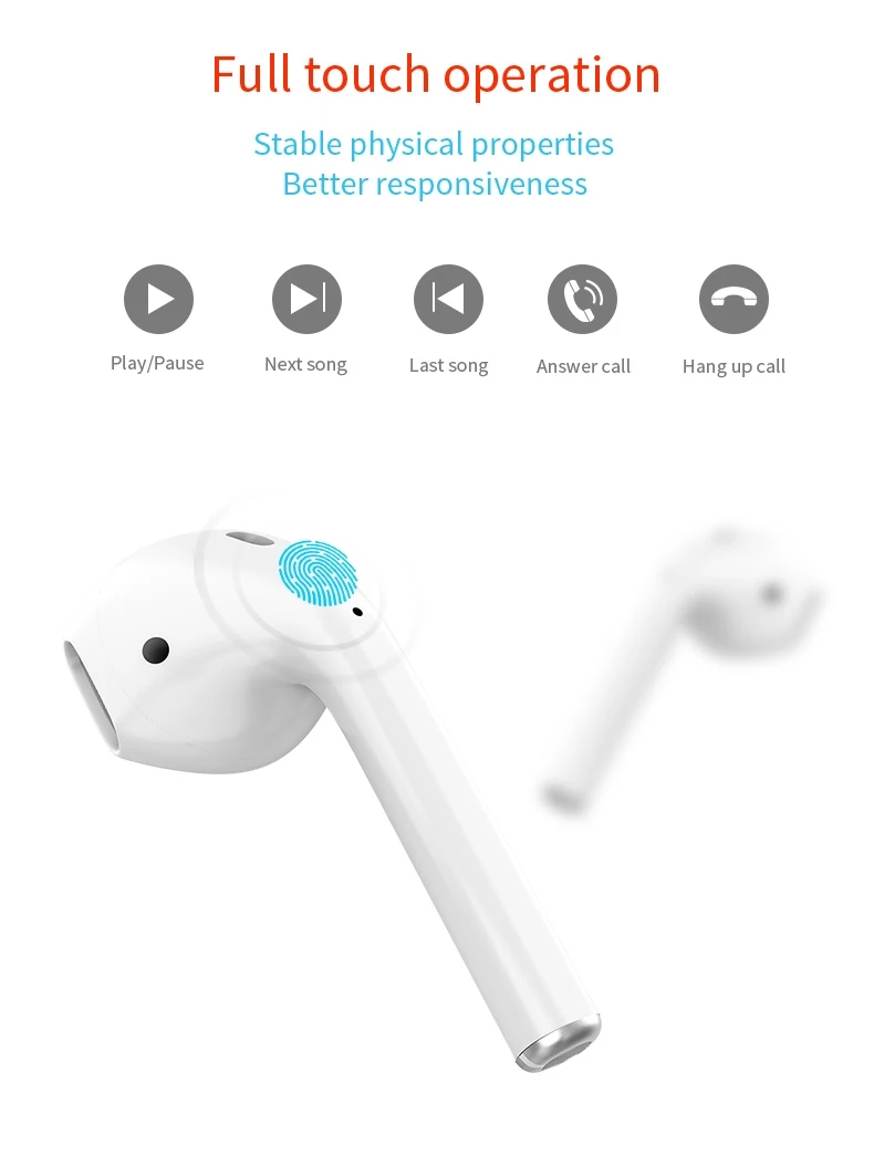 world best selling products wireless earbuds i99 tws with display screen wirlesless charging headphone i100 i200 i500 tws i23 - ANKUX.COM