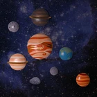 Outer Space Planets Resin Crafts 3D home decor wall for sale