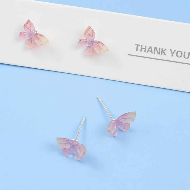 2021 Summer Fashion Small Resin Women Earrings With Thank You Card Simple Acrylic Color Butterfly Earrings, Picture
2021 Summer Fashion Small Resin Women Earrings With Thank You Card Simple Acrylic Color Butterfly Earrings, Picture