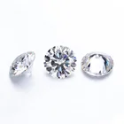 遵守 0.5Ct D カラー Vvs 5.0 ミリメートルファッションモアッサダイヤモンドルース宝石ビーズジュエリーメイキングのために