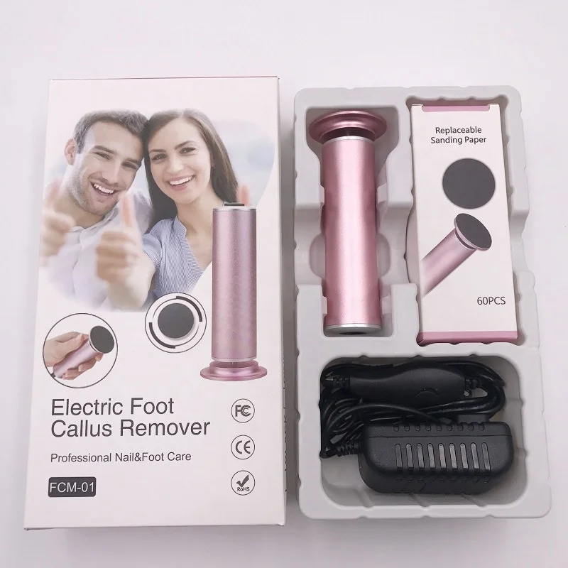 Aokitec powerful rechargeable foot grinder and replaceable callus remover electric foot file, White
Aokitec powerful rechargeable foot grinder and replaceable callus remover electric foot file, White