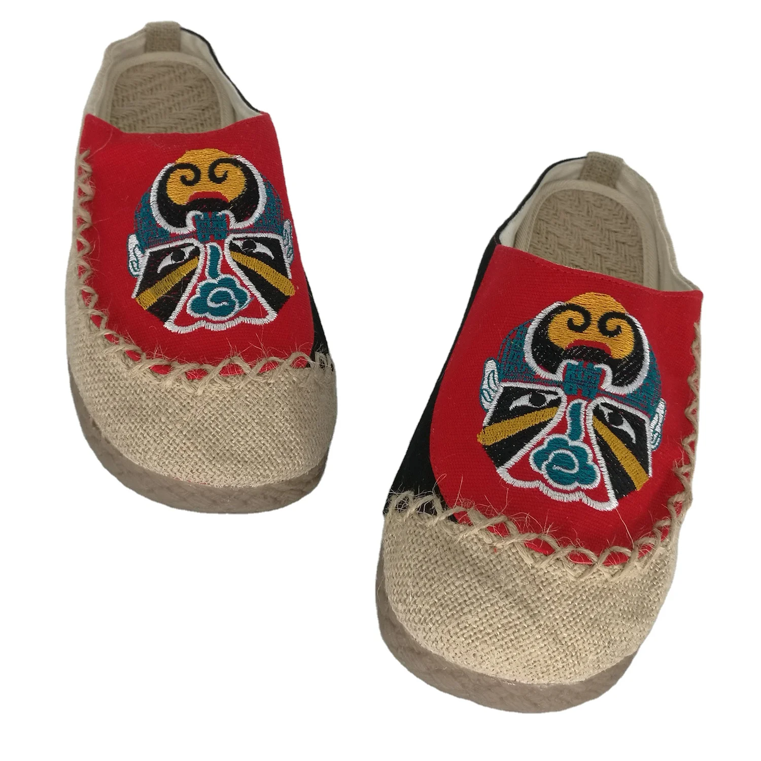 Unisex China national Embroidered acial Slippers makeup Beijing Opera Pattern Shoes Spring autumn Holidays cloth slipper
Unisex China national Embroidered acial Slippers makeup Beijing Opera Pattern Shoes Spring autumn Holidays cloth slipper