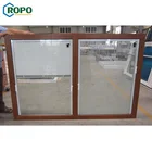 Australia Standard Sound Proof Glaze High Quality Fix Roof Three Pane Window