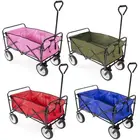 Large Capacity Metal Frame Foldable Outdoor Camping Wagon