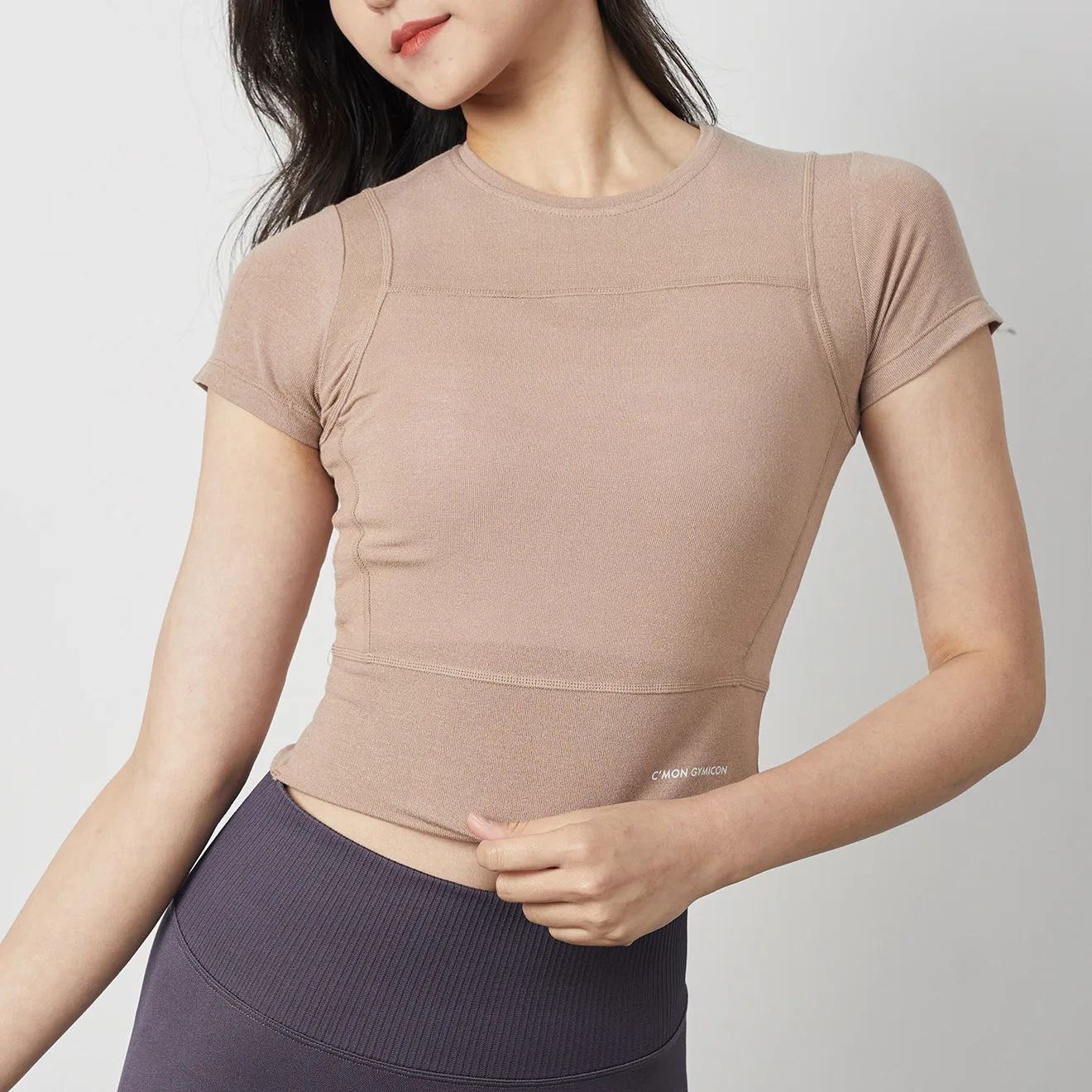 Plain Quick Dry Workout Shirts Nylon Sports Short Sleeve Womens Gym Yoga Crop Tops Round Neck Women Fitness Tops, Black pink kahki
Plain Quick Dry Workout Shirts Nylon Sports Short Sleeve Womens Gym Yoga Crop Tops Round Neck Women Fitness Tops, Black pink kahki