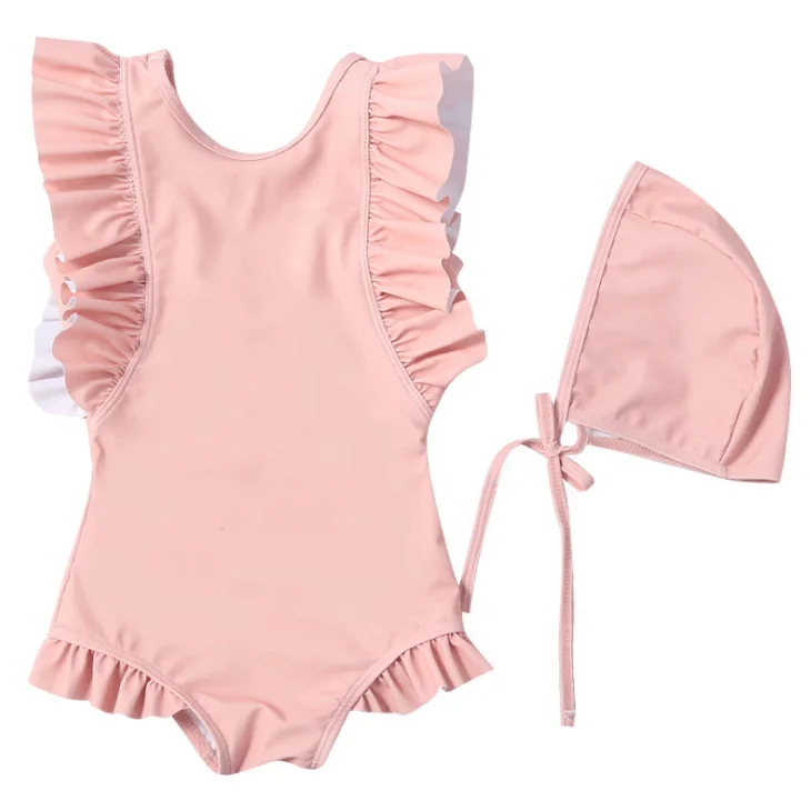European American Fancy Children'S Swimsuit Baby One-Piece Swimsuit Cute Ruffle Sleeves Kid Girl Infant Swimsuit and Hat Set, Pink,light blue
European American Fancy Children'S Swimsuit Baby One-Piece Swimsuit Cute Ruffle Sleeves Kid Girl Infant Swimsuit and Hat Set, Pink,light blue