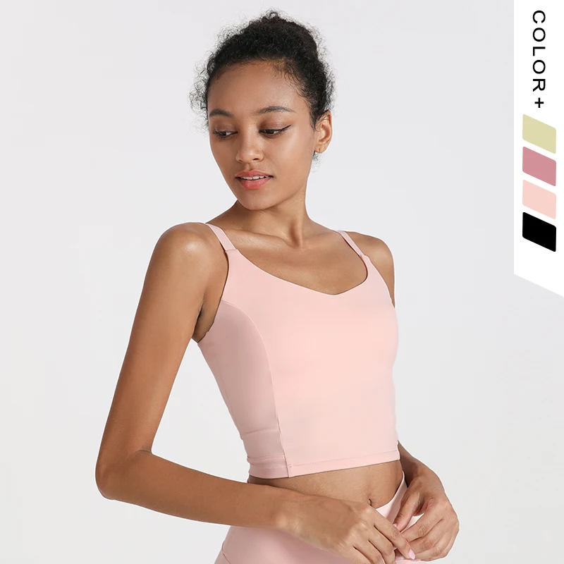 2021 custom designer logo cross back running yoga sexy women high impact sports bra, Yellow/rose/pink/black
2021 custom designer logo cross back running yoga sexy women high impact sports bra, Yellow/rose/pink/black