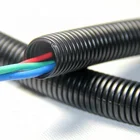 PA ID8.5mm Protecting wires and cables harnesses Flexible Corrugated Electrical Conduit Flexible Pipes