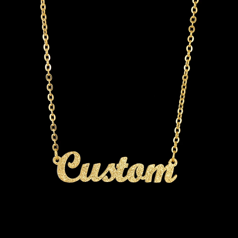 Dropshipping 2020 Popular Personalized Jewelry Stainless Steel Custom My Name Frosted Necklace, 3 options
Dropshipping 2020 Popular Personalized Jewelry Stainless Steel Custom My Name Frosted Necklace, 3 options