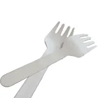 Birch wooden mini baby fork and spoon 110mm 140mm 160mm