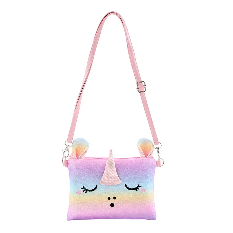 Unicorn Cartoon Shaped Kid Hand Bag Hang Card Holder Cute Coin Purses Single Shoulder Bag, Customized
Unicorn Cartoon Shaped Kid Hand Bag Hang Card Holder Cute Coin Purses Single Shoulder Bag, Customized