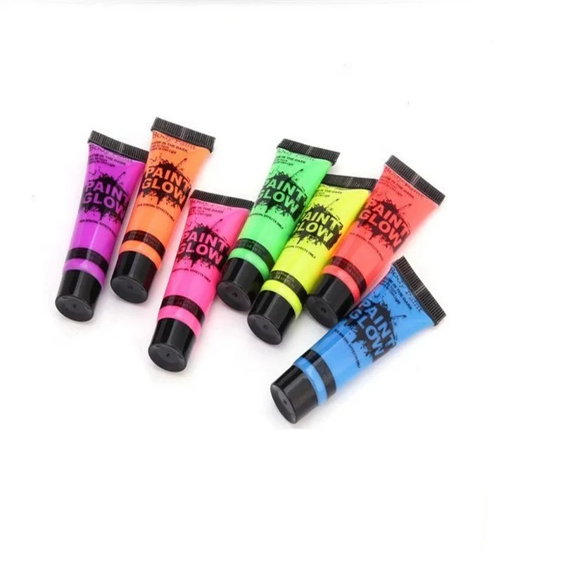 Night running hose 25ml large bottle UV body face painting, 7 colors
Night running hose 25ml large bottle UV body face painting, 7 colors