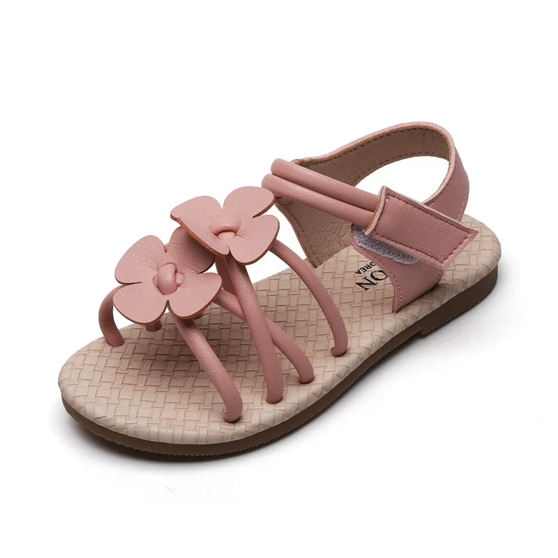 Sweet Style Flower Anti-slip Baby Kids Little Girl Sandals, 3 colors as picture 
Sweet Style Flower Anti-slip Baby Kids Little Girl Sandals, 3 colors as picture