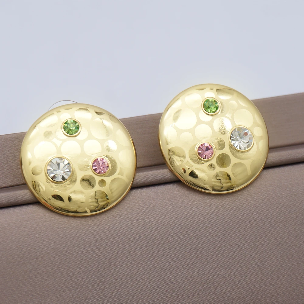 GDJWRI TB101 fine accessories jewelry brass 18k gold plated luxury women wholesale fashion earrings
GDJWRI TB101 fine accessories jewelry brass 18k gold plated luxury women wholesale fashion earrings